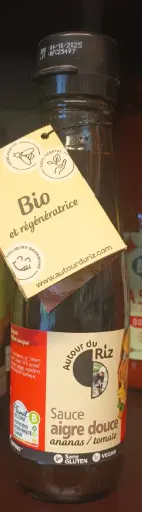 Sauce aigre doux « ananas-tomate » 200ml